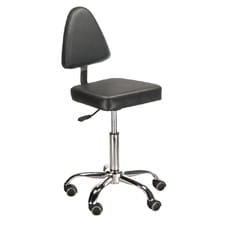 Taboret kosmetyczny z opar. BD-9937 144 czarny