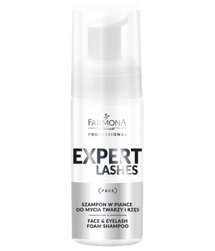 FARMONA EXPERT LASHES Szampon w piance do mycia twarzy i rzęs 100 ml