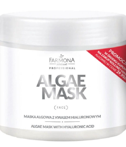 Farmona Maska algowa z kwasem Hialuronowym do twarzy 500 ml
