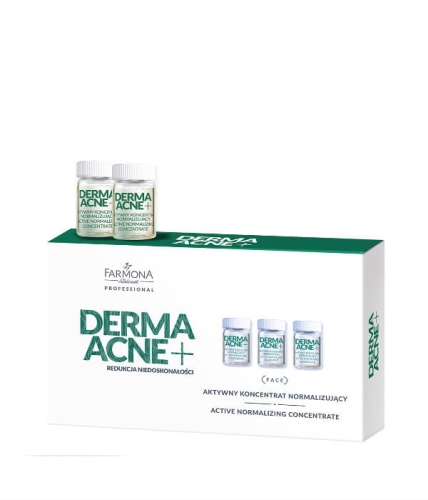 Farmona DERMAACNE+ Aktywny koncentrat normalizujący do twarzy 5x5 ml