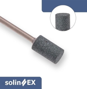 SOLINEX Frez kamienny walec mini zielony do obrabiania skórek i paznokci / K712