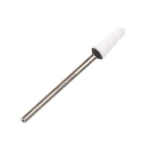 SOLINEX Frez kamienny stożek ścięty biały do obrobienia skórek i paznokci / K723