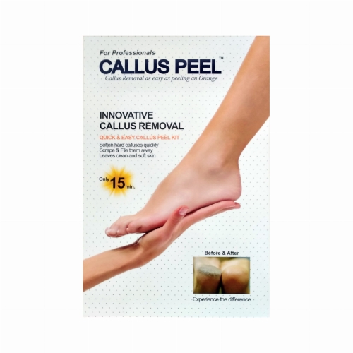 Zestaw Callus Peel do pedicure z Kwasami - Pedicure w 15 minut (10 zabiegów)