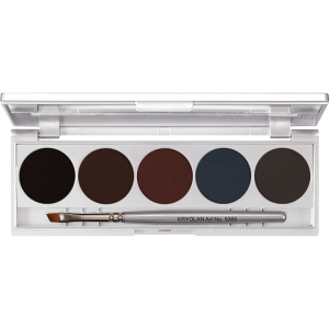 KRYOLAN Cake eye liner set - Zestaw eyelinerów w kamieniu do robienia kresek na mokro 5 kolorów