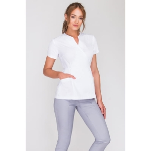 VENA Fartuszek medyczny wiązany SPA 4 biały rozmiar 42