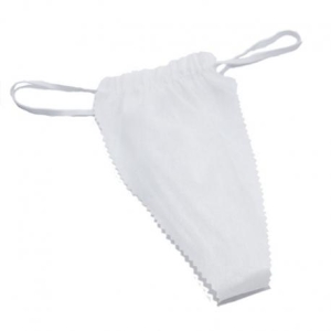Majtki stringi jednorazowe damskie białe 1 szt