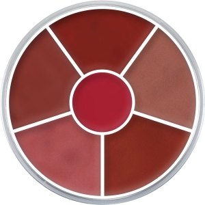KRYOLAN Lip Rouge Wheel - Kółko szminek do ust 6 kolorów