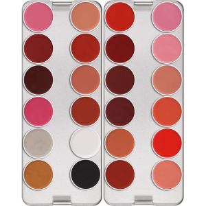KRYOLAN Lip Rouge Palette - Paleta 24 kolory szminek do ust