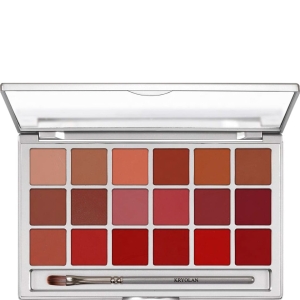 KRYOLAN Lip Rouge Sheer Palette 18 Colors - Paleta 18 kolorów szminek do ust z lusterkiem i pędzelkiem