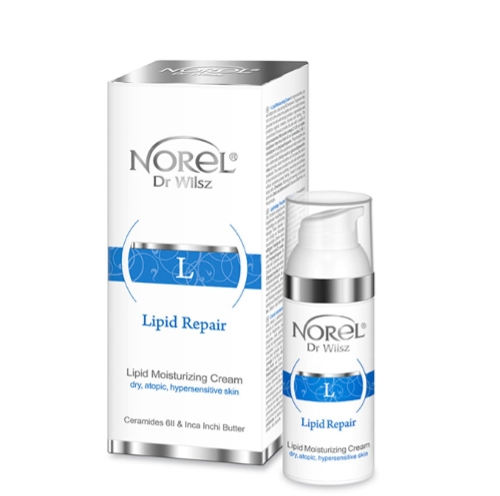 NOREL Lipid Repair - Lipidowy krem nawilżający dla skóry nadwrażliwej, suchej i atopowej 50 ml