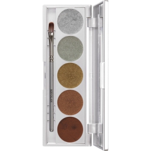 KRYOLAN Metallique 5 Colors - Paleta kremowych cienie do powiek 5 kolorów