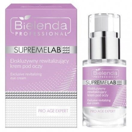 Bielenda SUPREMELAB PRO AGE EXPERT Ekskluzywny rewitalizujący krem pod oczy 15 ml