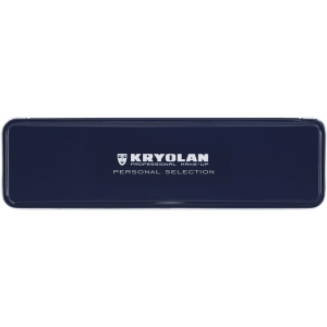 KRYOLAN Pusta metalowa paleta do wkładów o średnicy 36 mm, 5 kolorów