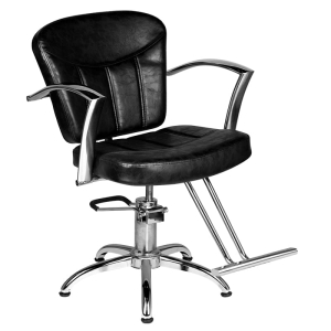 HAIR SYSTEM FOTEL FRYZJERSKI SM382 CZARNY