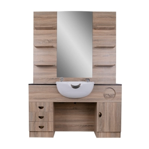 GABBIANO KONSOLA FRYZJERSKA Z UMYWALKĄ QT-001A