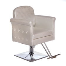 Fotel fryzjerski Carlo perłowy BM-256