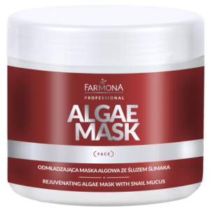 FARMONA ALGAE MASK Odmładzająca maska algowa ze śluzem ślimaka 160g