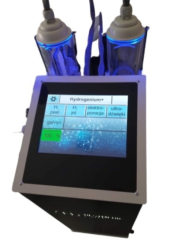 Bestmedic Expert Urządzenie Klasy Professional Hi-Tech - Oczyszczanie Wodorowe HYDROGENIUM+ (5 modułów:  H2 jet, H2 peel, electroporation, ultrasound i galvanic)
