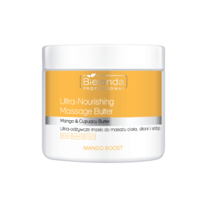 BIELENDA MANGO BOOSTUltra-odżywcze masło do masażu ciała, dłoni i stóp.