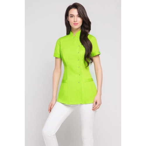 VENA FARTUSZEK KOSMETYCZNY SPA 7 LIMONKA odziez kosmetyczna.jpg