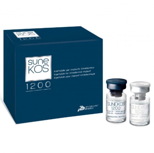 Stymulator tkankowy Sunekos 1200 - produkt Anti-Aging 1 zabieg (2 ampułki)