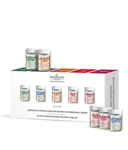 ZESTAW AKTYWNYCH KONCENTRATÓW DO PIELĘGNACJI SKÓRY 10x5ml