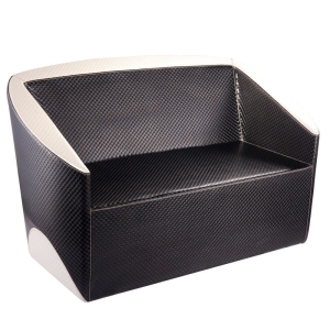 GABBIANO SOFA DO POCZEKALNI PARYŻ CZARNO - BEŻOWA