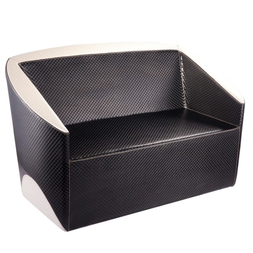 GABBIANO Sofa do poczekalni PARYŻ /czarno-beżowa