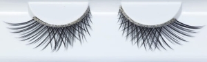 art.9397 kryolan Sztuczne rzęsy z paskiem brokatowym