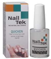 Nail Tek Quicken (15 ml) lakier zabezpieczający,  wysuszacz do lakierów