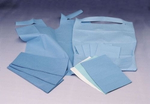 Śliniak podfoliowany jednorazowy 1 szt