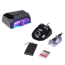 Zestaw Frezarka SPRINT45 + Lampa LED36W CFL Czarny