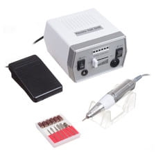Frezarka do manicure JD700 Biała + zestaw frezów