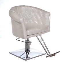 Fotel fryzjerski Marco perłowy BM-209