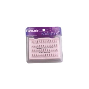 Rzęsy kępki FlareLash - długie, czarne L