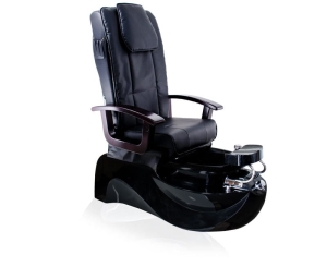 FOTEL PEDICURE SPA TS-1204 CZARNY Z  FUNKCJĄ MASAŻU