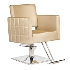 Fotel fryzjerski Leone kremowy BM-297