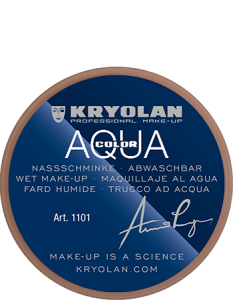 art.1101 Kryolan Farba wodna do ciała 8 ml.