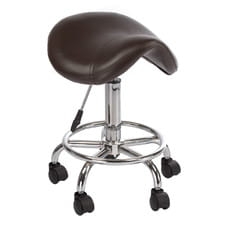 Taboret kosmetyczny BH-9232 brązowy