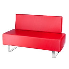 Kanapa do poczekalni Messina BD-6713 czerwona