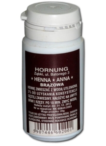 Henna ANNA 20g brąz