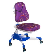 Fotel dla dzieci do biurka BX-001 Fioletowy