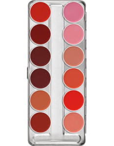 art.1204 Kryolan Paleta pomadek 12 kol.