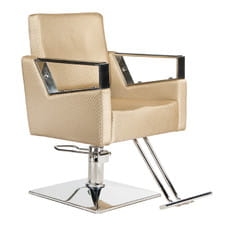 Fotel fryzjerski Roberto kremowy BM-203