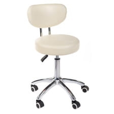 Taboret kosmetyczny BT-229 kremowy