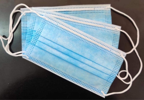 Maseczka 3warstwowa ochronna (175x95mm) 1 szt