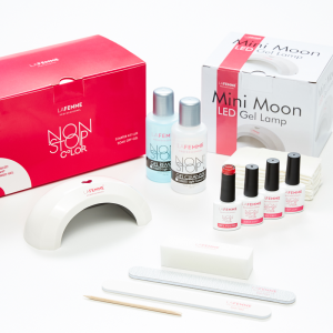 LA FEMME Zestaw do Manicure Hybrydowego Non Stop Color 